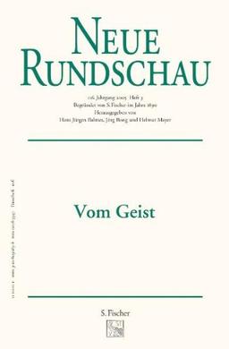 Neue Rundschau 2006/2: Geisteslandschaften