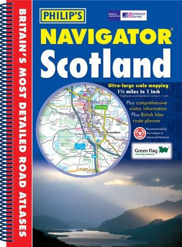 Navigator Scotland (Philip's Road Atlases & Maps)