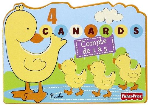 4 canards : compte de 1 à 5