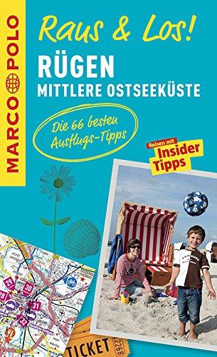 MARCO POLO Raus & Los! Rügen und mittlere Ostseeküste: Guide und große Erlebnis-Karte in praktischer Schutzhülle