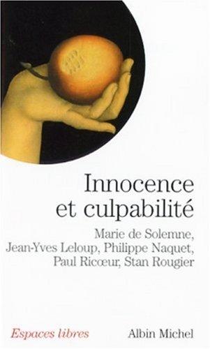 Innocence et culpabilité