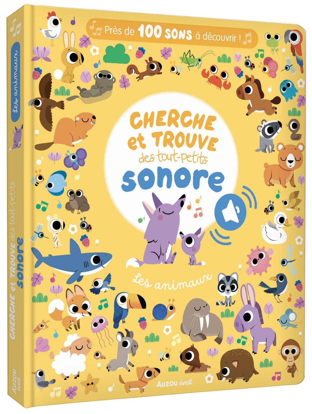 Les animaux : cherche et trouve des tout-petits sonore