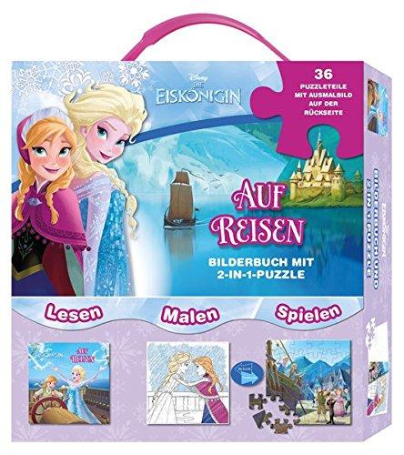 Disney Die Eiskönigin  - Auf Reisen: Box mit Bilderbuch und Puzzle