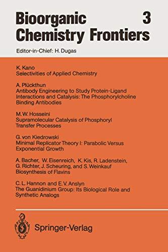 Bioorganic Chemistry Frontiers (Bioorganic Chemistry Frontiers, 3, Band 3)