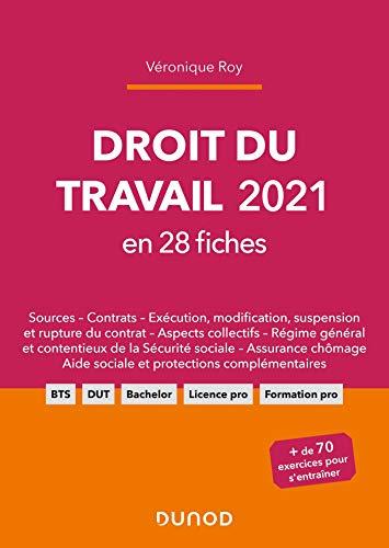 Droit du travail 2021 : en 28 fiches