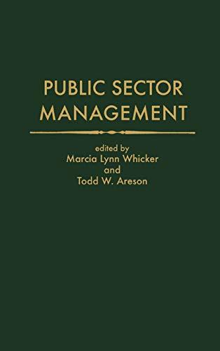 Public Sector Management (Bibliographies and Indexes in)