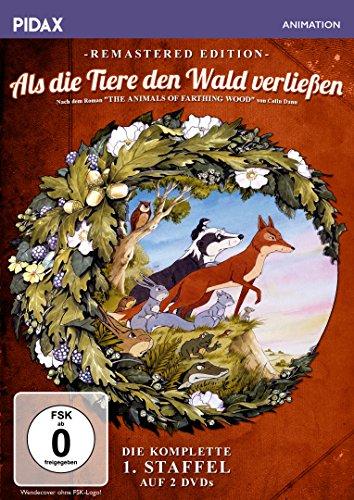 Als die Tiere den Wald verließen, Staffel 1 - Remastered Edition / Die komplette 1. Staffel der Kultserie nach dem gleichnamigen Roman von Colin Dann (Pidax Animation) [2 DVDs]