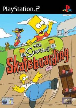 Simpsons Skateboarding