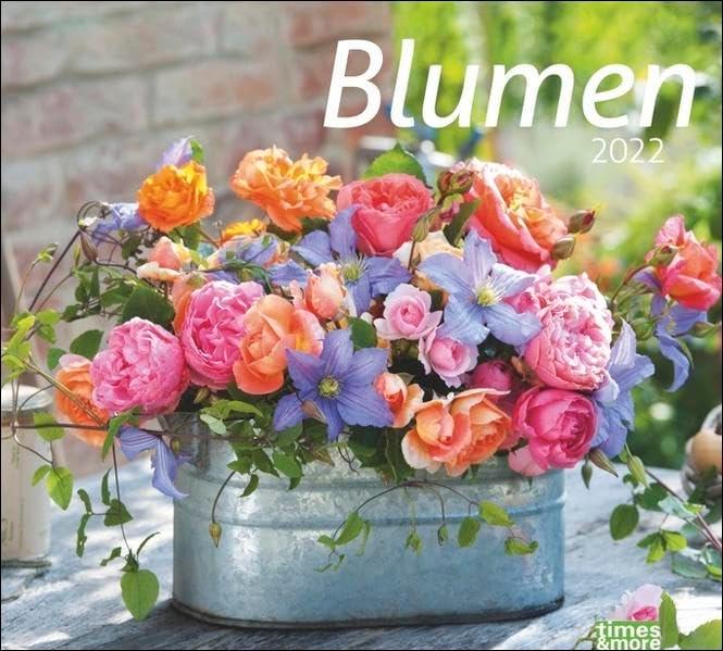 times&more Blumen Bildkalender 2022