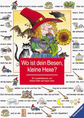 Wo ist dein Besen, kleine Hexe?