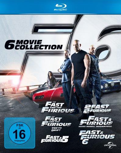 Fast & Furious 1-6 [Blu-ray]