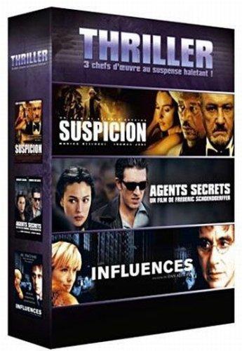 Coffret Thriller: Suspicion; Agents Secrets; Influences [FR Import]