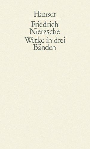 Werke in drei Bänden, Indexband