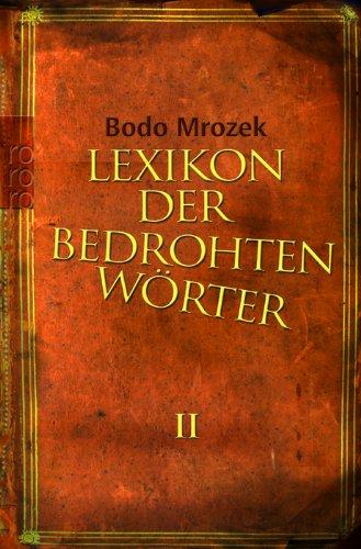 Lexikon der bedrohten Wörter 2