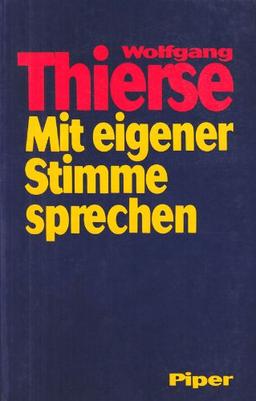 Mit eigener Stimme sprechen