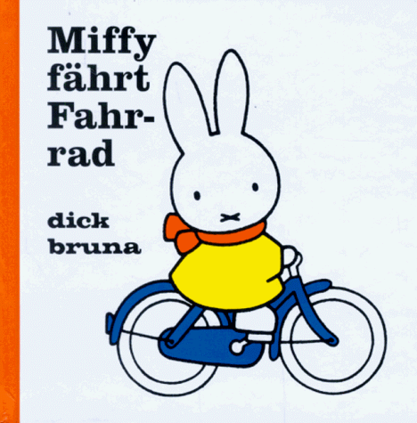 Miffy fährt Fahrrad