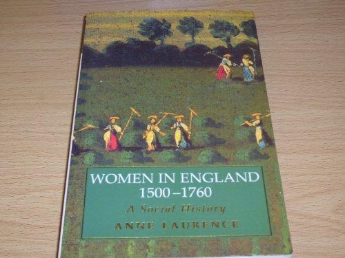 Women in England 1500-1760: A Social History (Phoenix Giants)