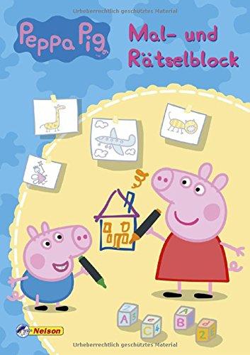 Peppa: Mal- und Rätselblock