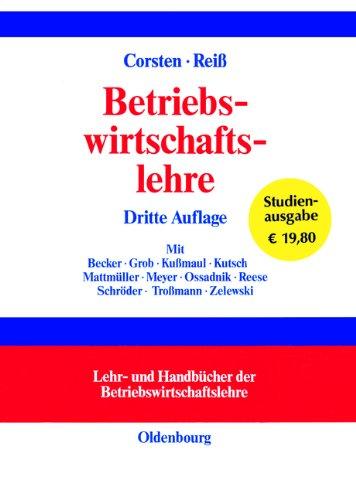 Betriebswirtschaftslehre