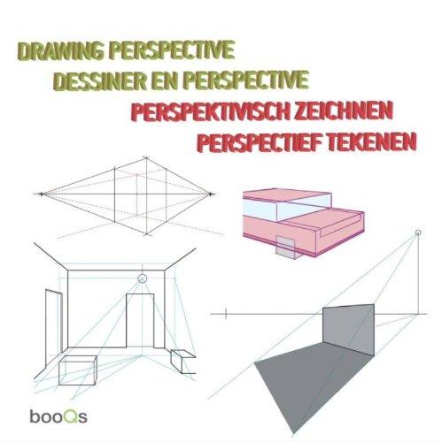 Drawing perspective. Dessiner en perspective. Perpektivisch zeichnen. Perpectief tekenen