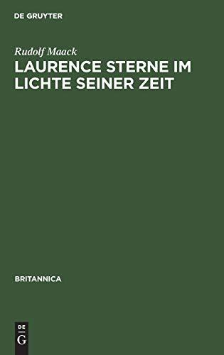 Laurence Sterne im Lichte seiner Zeit (Britannica, 10, Band 10)