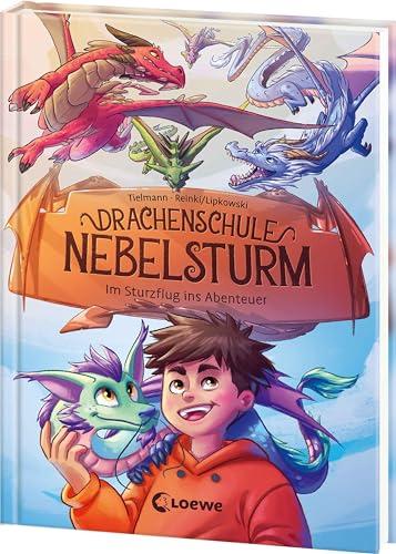 Drachenschule Nebelsturm (Band 1) - Im Sturzflug ins Abenteuer: Ein episches Abenteuer in der Drachenschule wartet auf dich - stürmisches Kinderbuch zum Vorlesen und ersten Selberlesen ab 7 Jahren