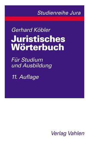 Juristisches Wörterbuch