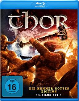 Thor - Die Hammer Gottes Edition (4 Filme Set) [Blu-ray]