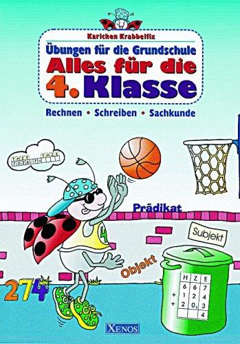 Karlchen Krabbelfix, Übungen für die Grundschule, Alles für die 4. Klasse