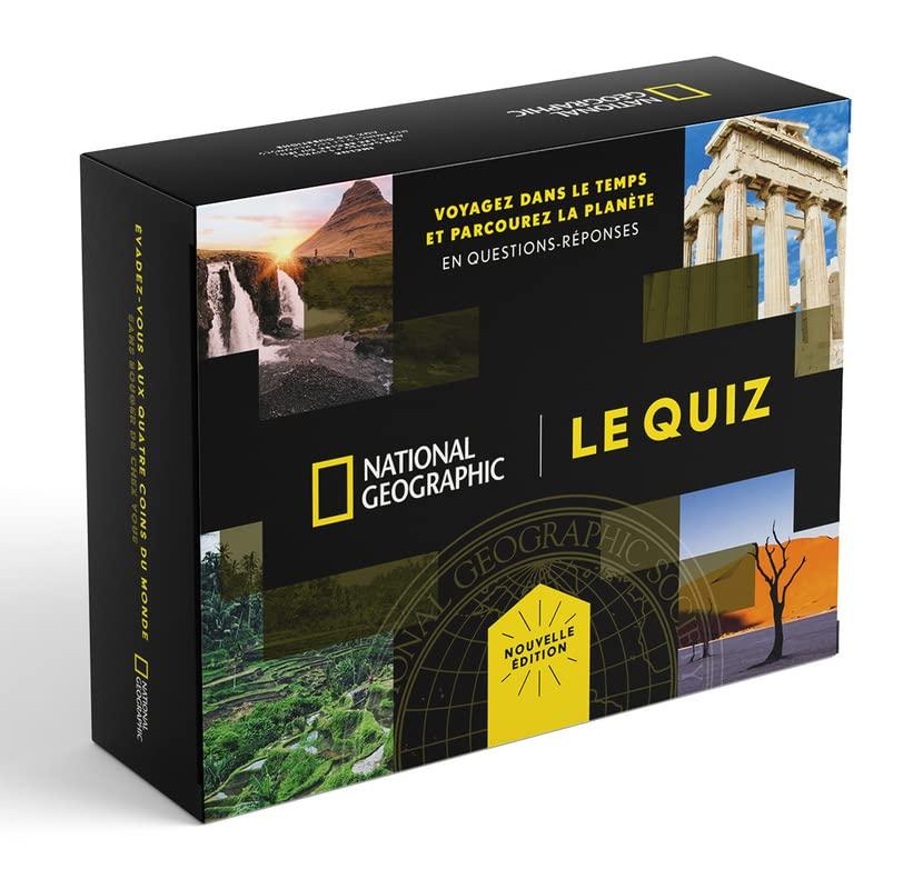 National Geographic : le quiz : voyagez dans le temps et parcourez la planète en questions-réponses