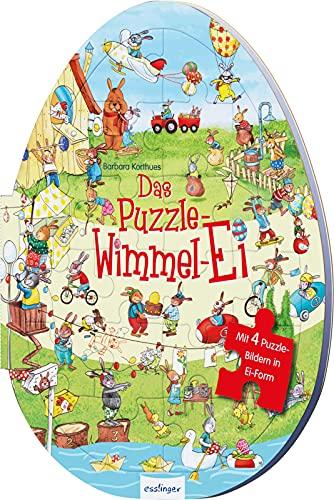 Das Puzzle-Wimmel-Ei: Ein Spiel- und Mitmachbuch, Ostergeschenk für Kinder ab 3