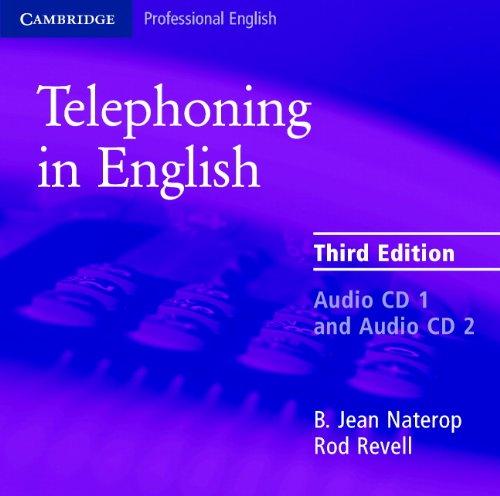 Telephoning in English Audio CD 3rd Edition (Cambridge Professional English)