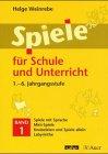 Spiele für Schule und Unterricht, Bd.1, Spiele mit sprache, Mini-Spiele, Knobeleien und Spiele allein, Labyrinthe