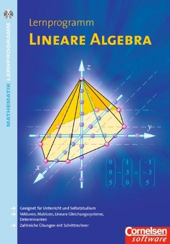 Lineare Algebra, 1 CD-ROM Lernsoftware. Für Windows 95. Home-Einzel-Lizenz