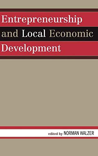 Entrepreneurship and Local Economic Development