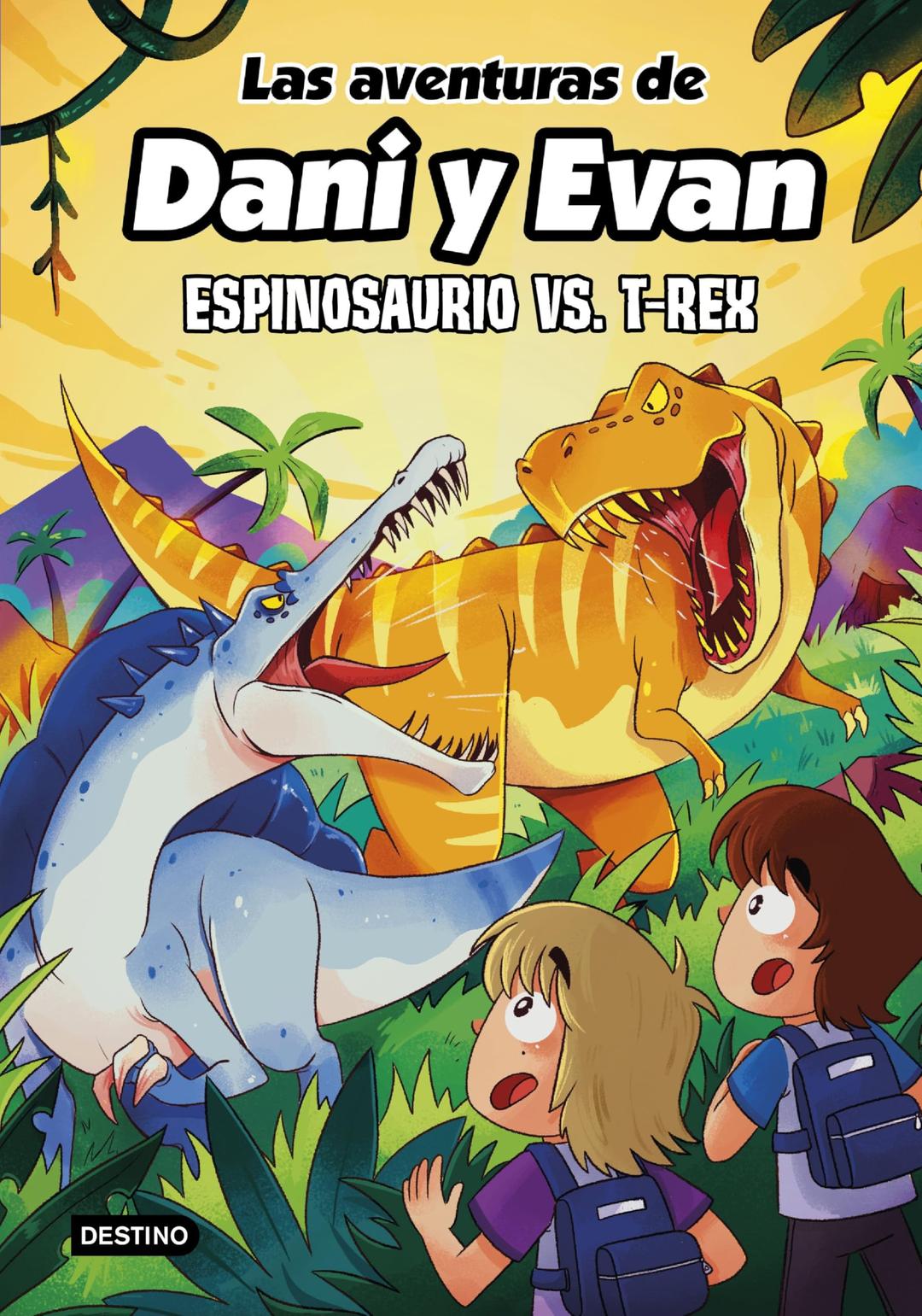 Las aventuras de Dani y Evan 10. Espinosaurio vs. T-Rex (Jóvenes influencers, Band 10)