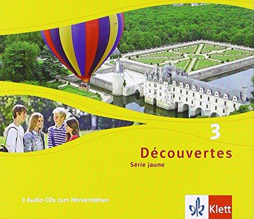 Découvertes / Dreifach-Audio-CD für Schüler und Lehrer: Série jaune (ab Klasse 6)