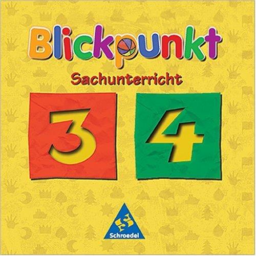 Blickpunkt, Sachunterricht, CD-ROMs : Klasse 3/4, 1 CD-ROM Für Windows 95/98/2000/ME/3.x/NT 4.0