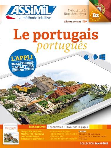 Le portugais : débutants & faux débutants, niveau atteint B2 : pack applivre