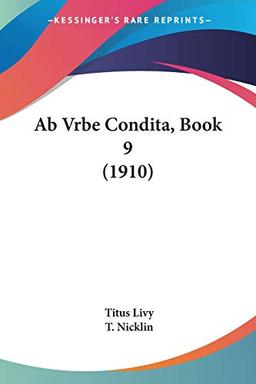 Ab Vrbe Condita, Book 9 (1910)