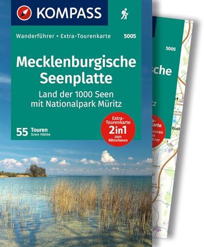 KOMPASS Wanderführer Mecklenburgische Seenplatte, Land der 1000 Seen mit Nationalpark Müritz, 55 Touren mit Extra-Tourenkarte: GPS-Daten zum Download