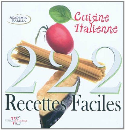 222 recettes de la cuisine italienne