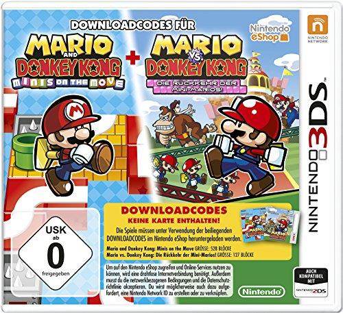 Mario and Donkey Kong: Minis on the Move und Mario vs. Donkey Kong: Die Rückkehr der Mini-Marios! [Download-Code, kein Datenträger enthalten]