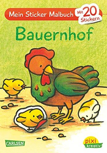 Pixi kreativ Nr. 18: Mein Sticker-Malbuch: Bauernhof