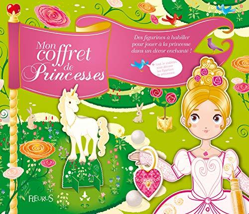 Mon coffret de princesse : des figurines à habiller pour jouer à la princesse dans un décor enchanté !