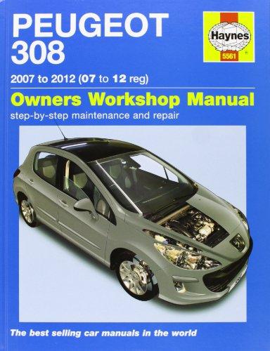 Peugeot 308 Service and Repair Manual: 07-12 (Haynes Service and Repair Manuals)