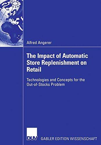 The Impact of Automatic Store Replenishment on Retail: Technologies and Concepts for the Out-of-Stocks Problem