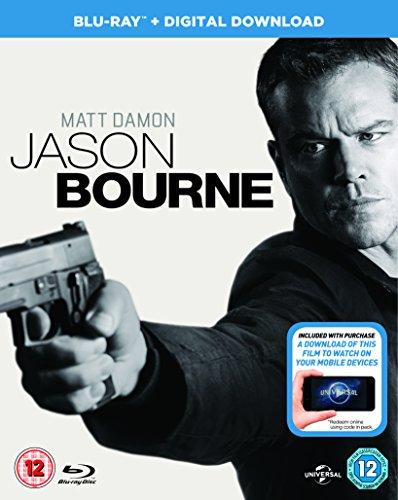 Jason Bourne (Blu-ray + Digital Download) [2016] UK-Import, Sprache-Englisch