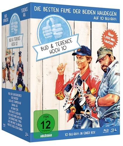 BUD SPENCER & TERENCE HILL Hoch 10 - 10er Blu-ray Haudegen-Box [Blu-ray] [Amazon Exclusive]