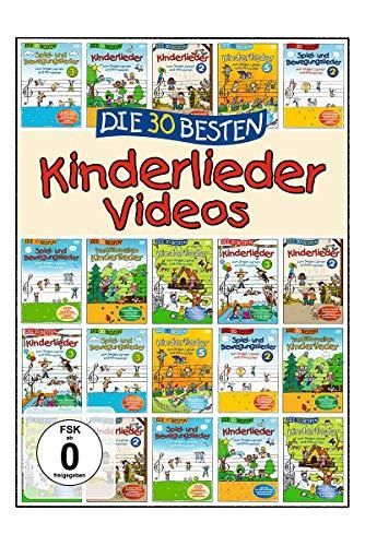 Die 30 Besten Kinderlieder Videos (DVD)